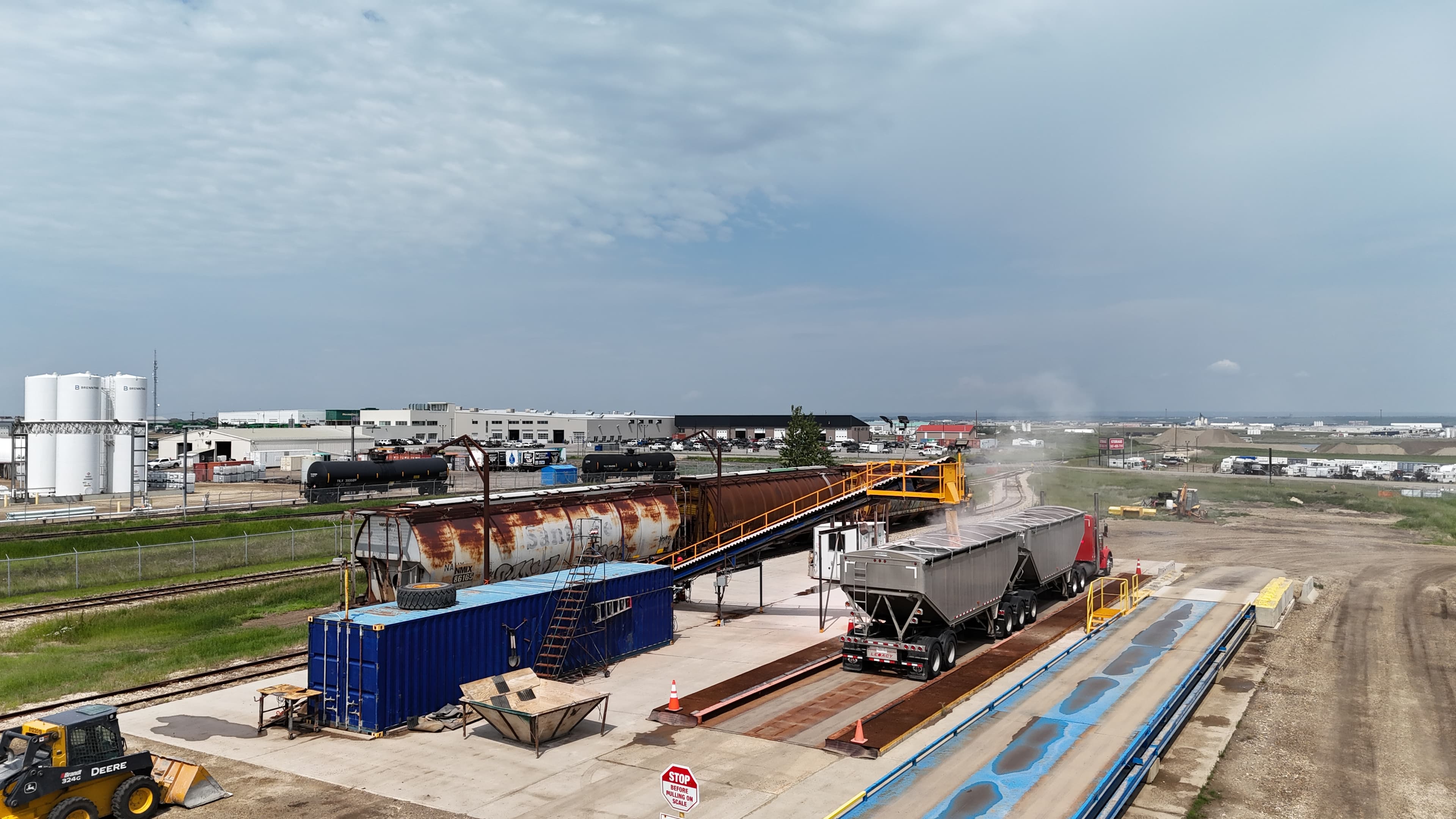 Grande Prairie, AB - Transload - CN - second view