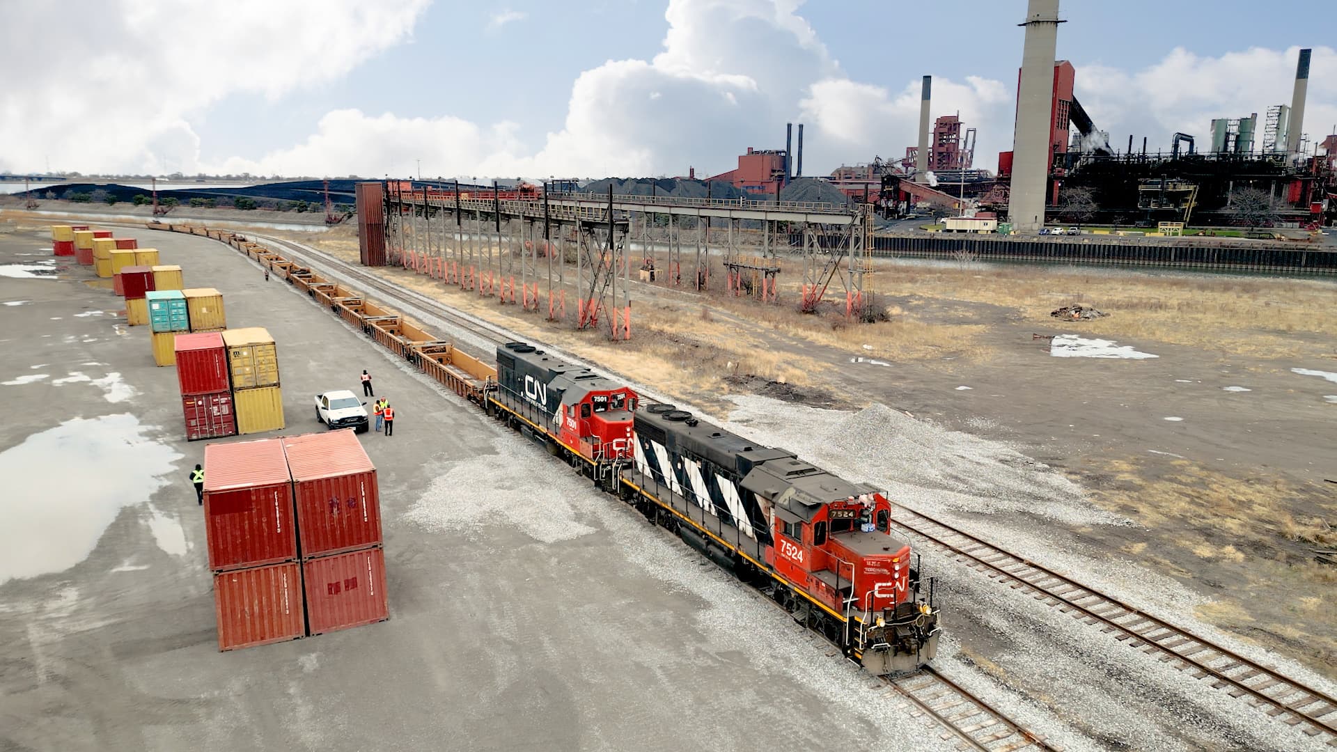 Hamilton, ON - Railcar Storage - CN