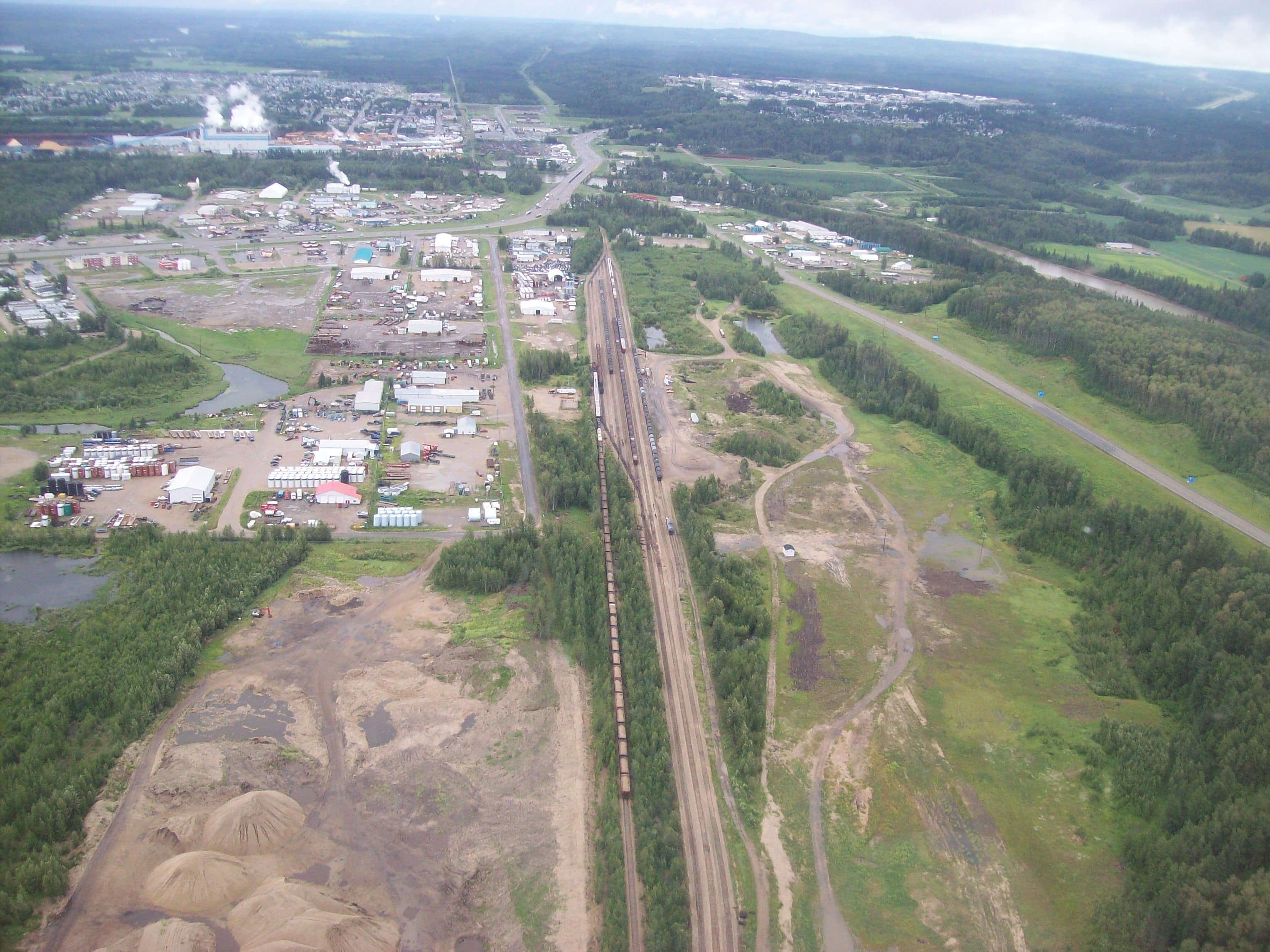 Whitecourt, AB - Transload - CN - second view