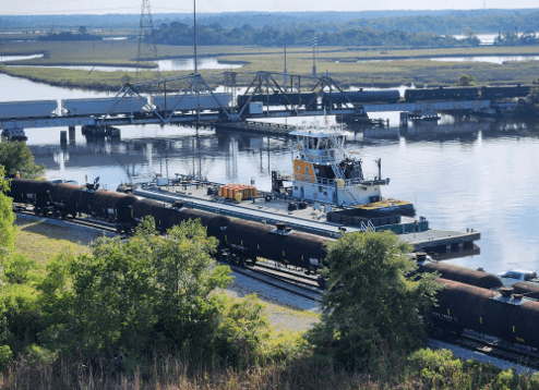 Moss Point, MS - Transload - CN, CPKC, CSX, NS, AGR, CGR, TASD